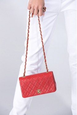 Vintage Single Flap Chanel Bag